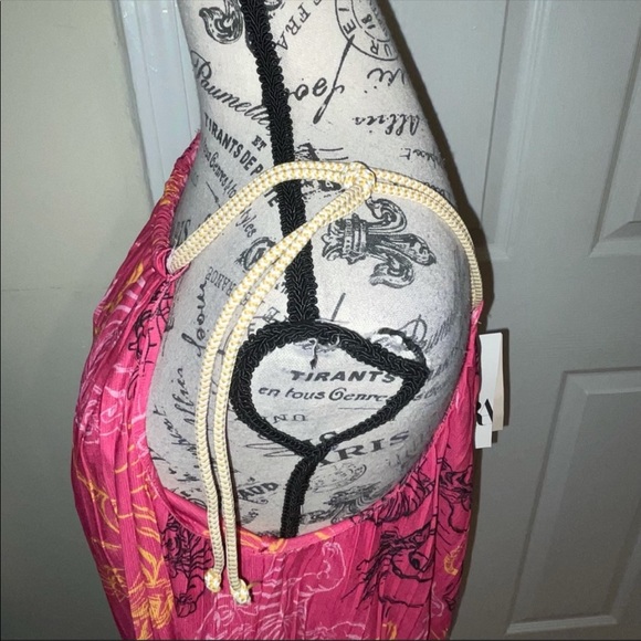 ZARA Disney Stories Collection Jungle Book Halter Top Pink Sleeveless Medium NWT - Picture 10 of 15